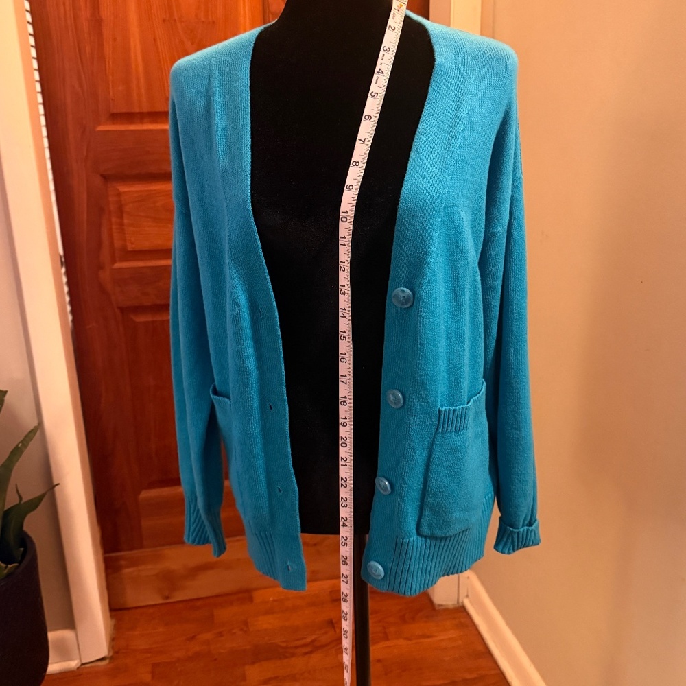 BNWT Womans Blue Cardigan